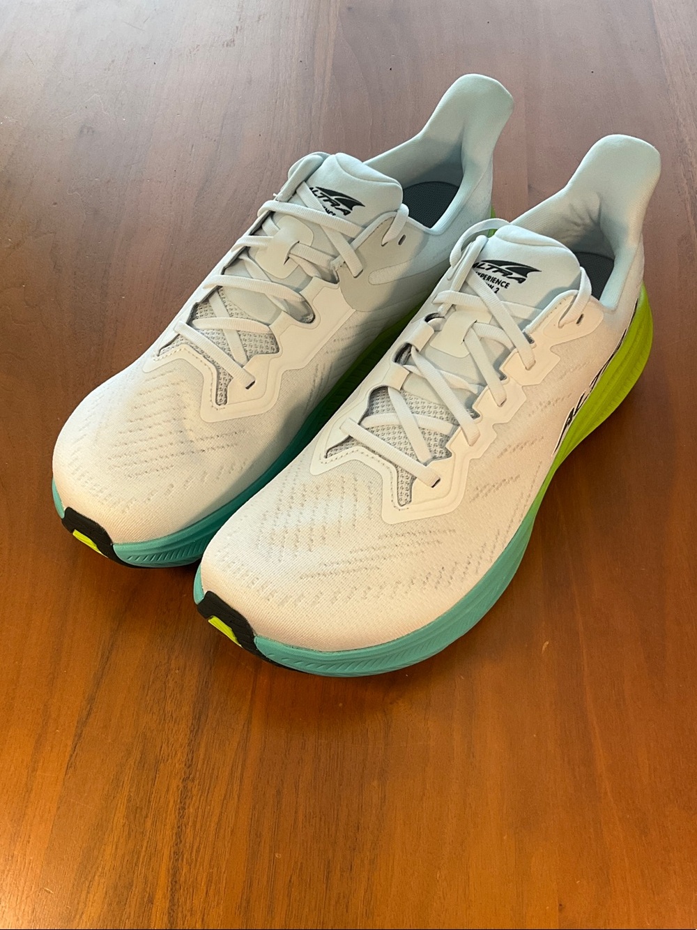 Altra Men’s Running Shoes in Light Gray, Teal & Lime